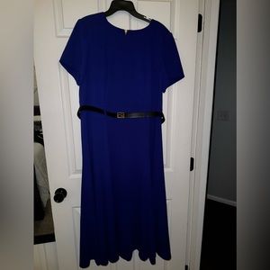 Calvin Klein Belted Dress size 14